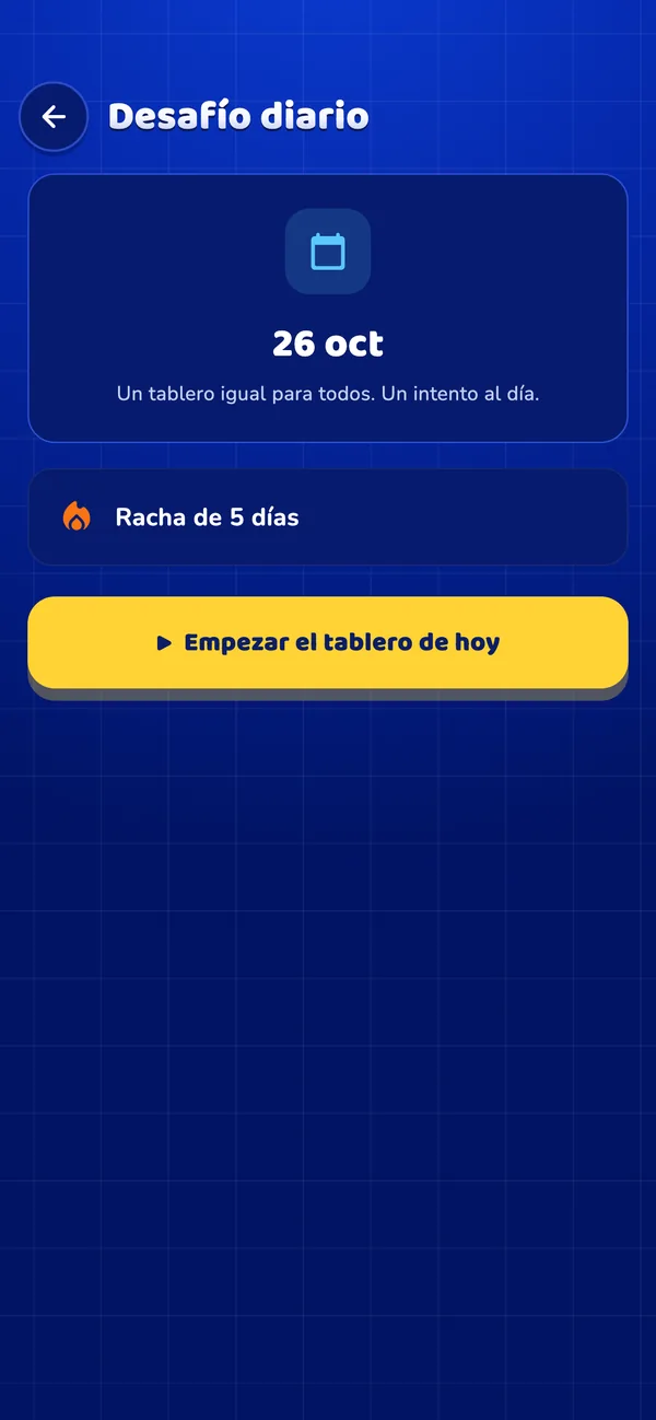 Tablero diario